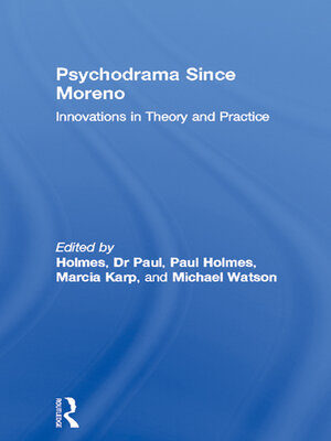 cover image of Psychodrama Since Moreno
